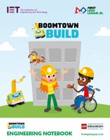 Набор LEGO BOOMTOWN BUILD Engineering Notebook (FLL Jr.)