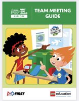 Набор LEGO CARGO CONNECT Team Meeting Guide (FLL Explore)