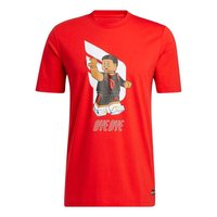 Набор LEGO HA7056 adidas x LEGO Crossover Dame Ss Damian . Lillard Funny Blocks Basketball Red T-Shirt