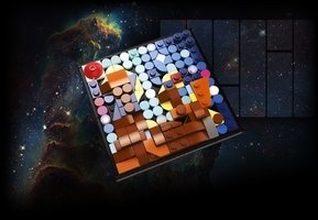 Набор LEGO Hubble Image Mosaic