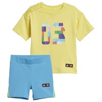 Набор LEGO IB6185 adidas x Classic LEGO Yellow T-Shirt and Short Leggings Set