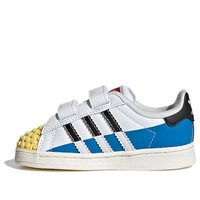 Набор LEGO IF2913 adidas Superstar x LEGO (White Yellow Blue) - Infant Shoes