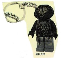 Набор LEGO UFO Alien Key Chain