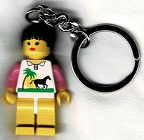 Набор LEGO Paradisa Female with Horse Top Key Chain