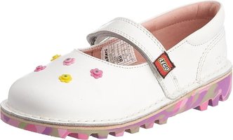 Набор LEGO Kickers Kids Kick Bar LEGO Mary Jane Flats - White