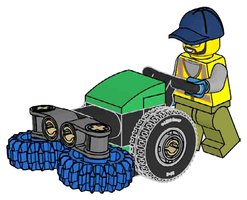 Набор LEGO L0002223 Street sweeper