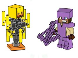 Набор LEGO L0002248 Hero in Enchanted Armour + Blaze