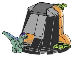 Набор LEGO L0002261 Raptor and Volcano