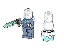 Набор LEGO L0002270 Mr. Freeze & Snowman