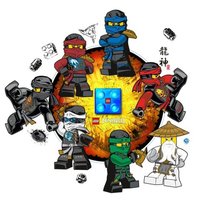 Набор LEGO Ninjago Brick Night Light and Wall Decals - Sky Pirates