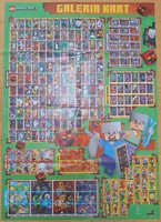 Набор LEGO MTCPOSTER Minecraft Trading Cards Series 3: On Fire - Card Gallery Poster