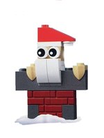 Набор LEGO Santa In A Chimney