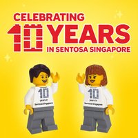 Набор LEGO SENTOSA Celebrating 10 Years at Sentosa Singapore