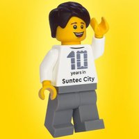 Набор LEGO Celebrating 10 Years at Suntec City - Male Minifigure