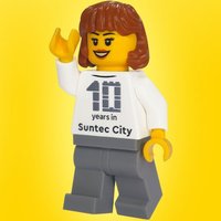 Набор LEGO Celebrating 10 Years at Suntec City - Female Minifigure