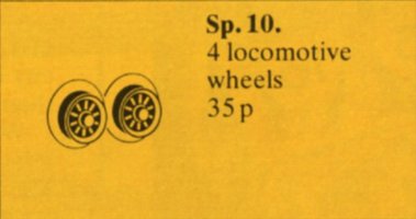 Набор LEGO Locomotive Wheels