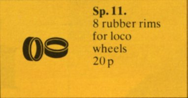 Набор LEGO Locomotive Traction Tires
