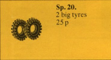 Набор LEGO Cross Country 42mm Tires