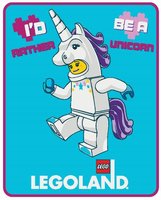 Набор LEGO LEGOLAND Unicorn Girl Wishes Plush Throw