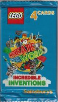 Набор LEGO Create the World Trading Cards: Incredible Inventions - Random Pack